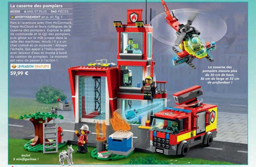 la caserne des pompiers