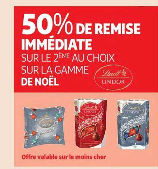 La Gamme De Noël Lindt Lindor