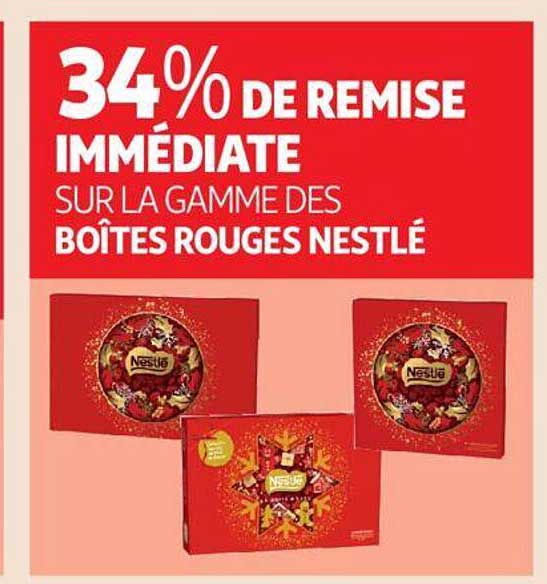 La Gamme Des Boîtes Rouges Nestlé