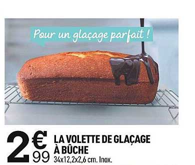 la volette de glaçage à bûche