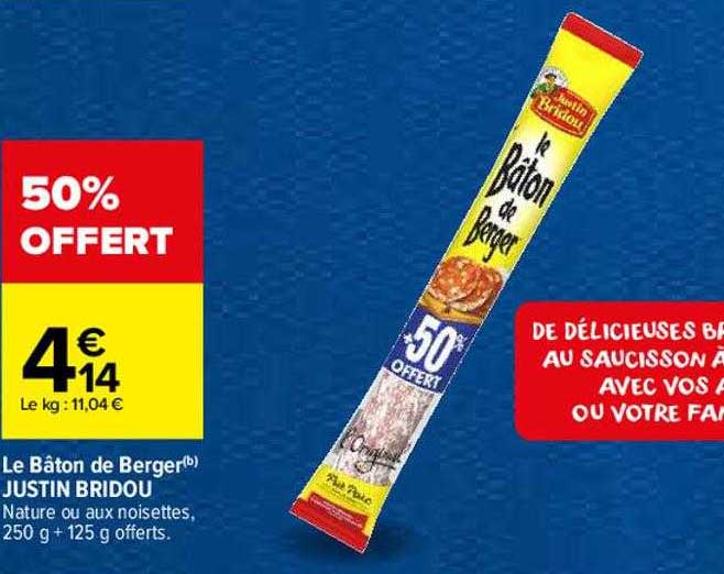 le bâton de berger justin bridou