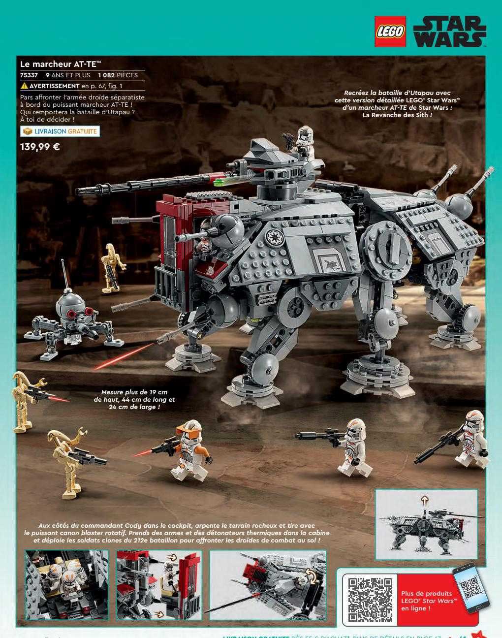 le marcheur at-te lego star wars