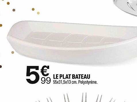 le plat bateau