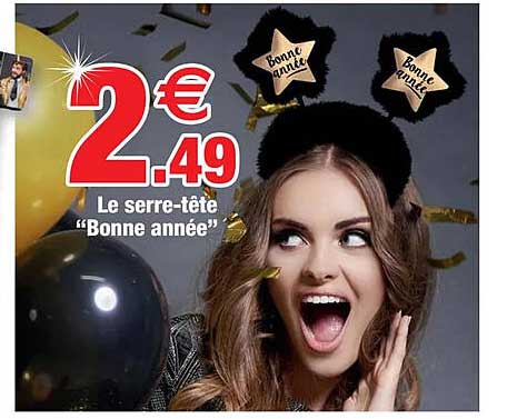 le serre-tête "bonne année"