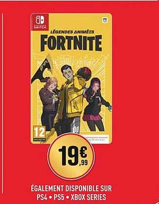 Légendes Animées Fortnite Ps4, Ps4, Xbox Séries