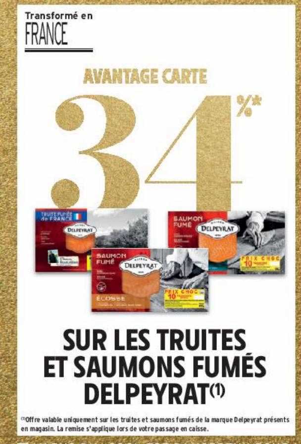 Les Truites Et Saumons Fumés Delpeyrat