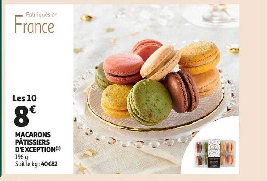 macarons pâtissiers d'exception