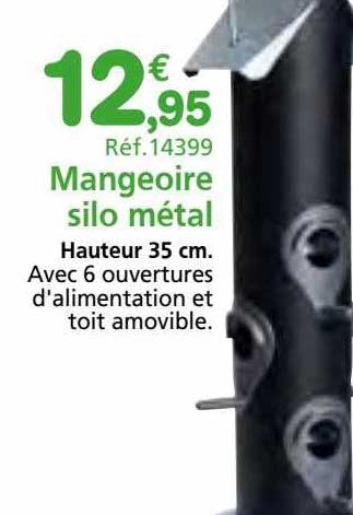 mangeoire silo métal