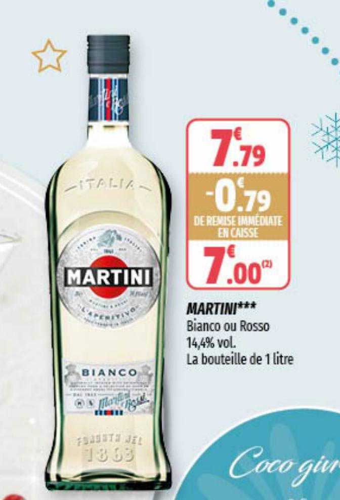 Martini Bianco Ou Rosso