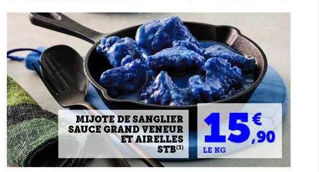 mijoté de sanglier sauce grand veneur et airelles stb