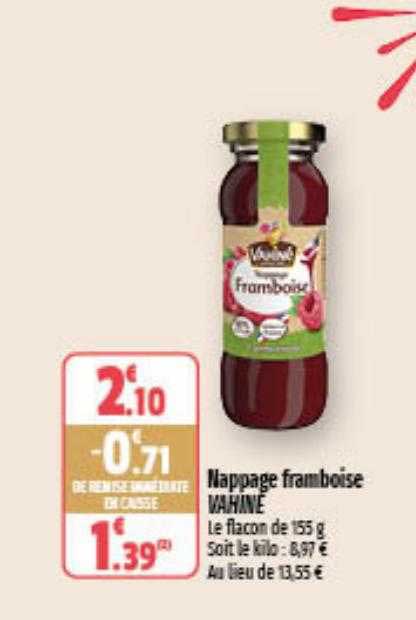 nappage framboise vahiné