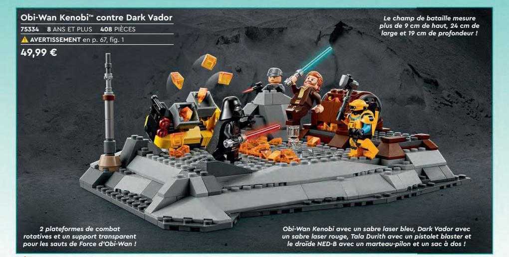 obi-wan kenobi contre dark vador