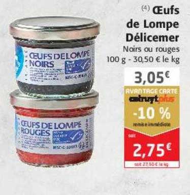 oeufs de lompe délicemer