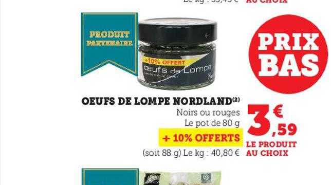 oeufs de lompe nordland