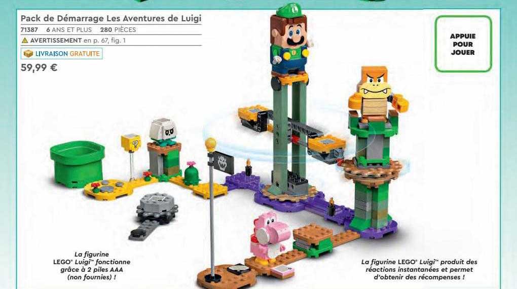 pack de démarrage les aventures de luigi
