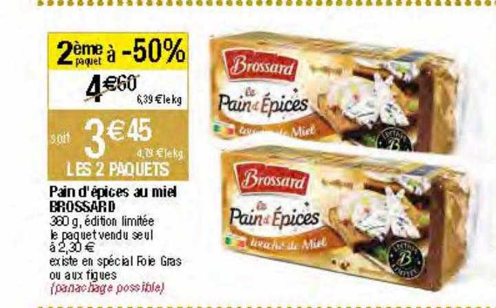 Pain D'épices Au Miel Brossard