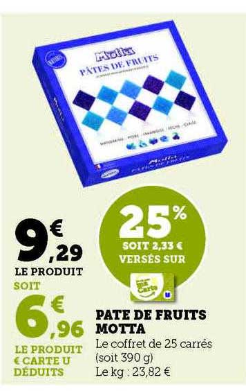 Pâte De Fruits Motta