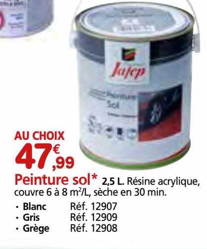 Peinture Sol