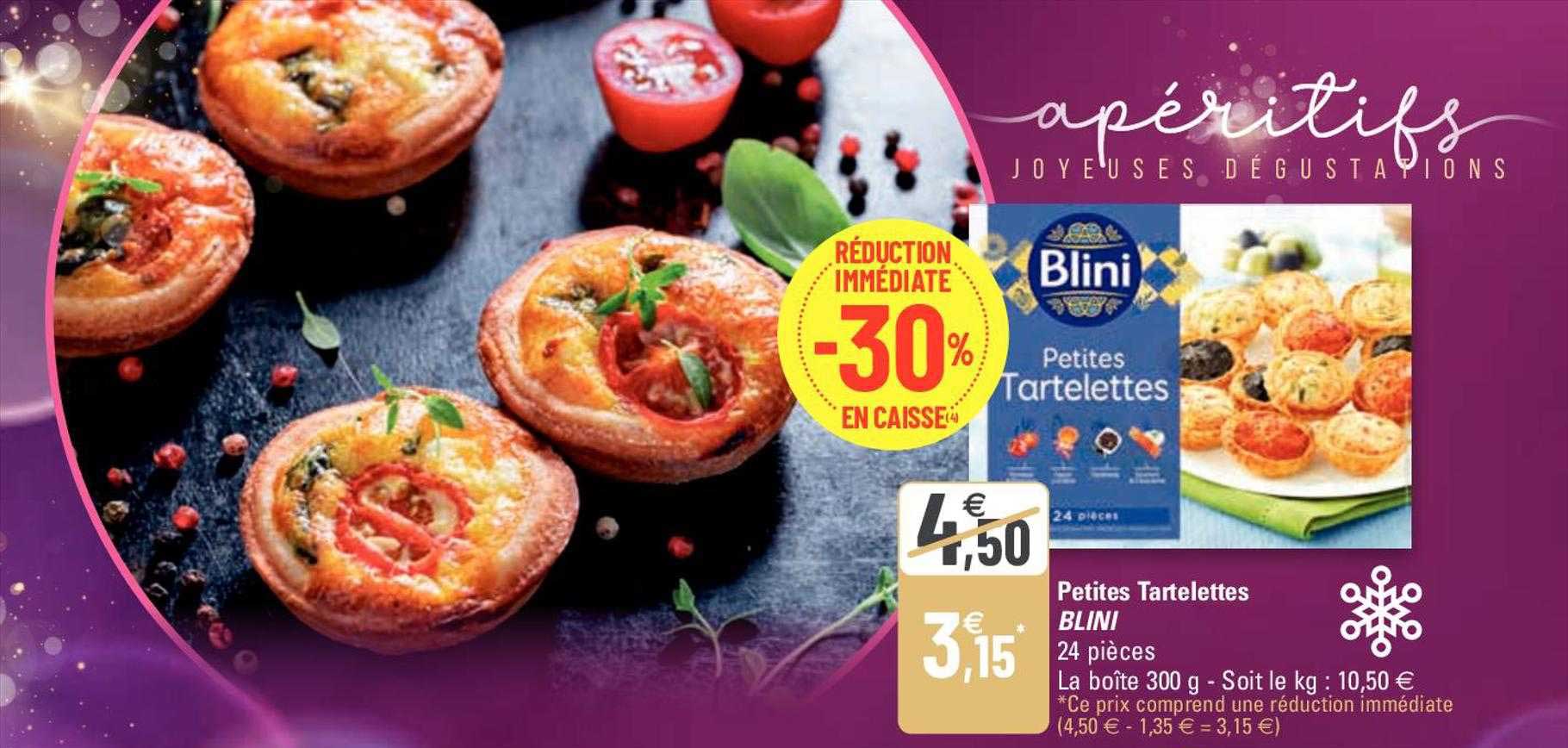 petites tartelettes blini