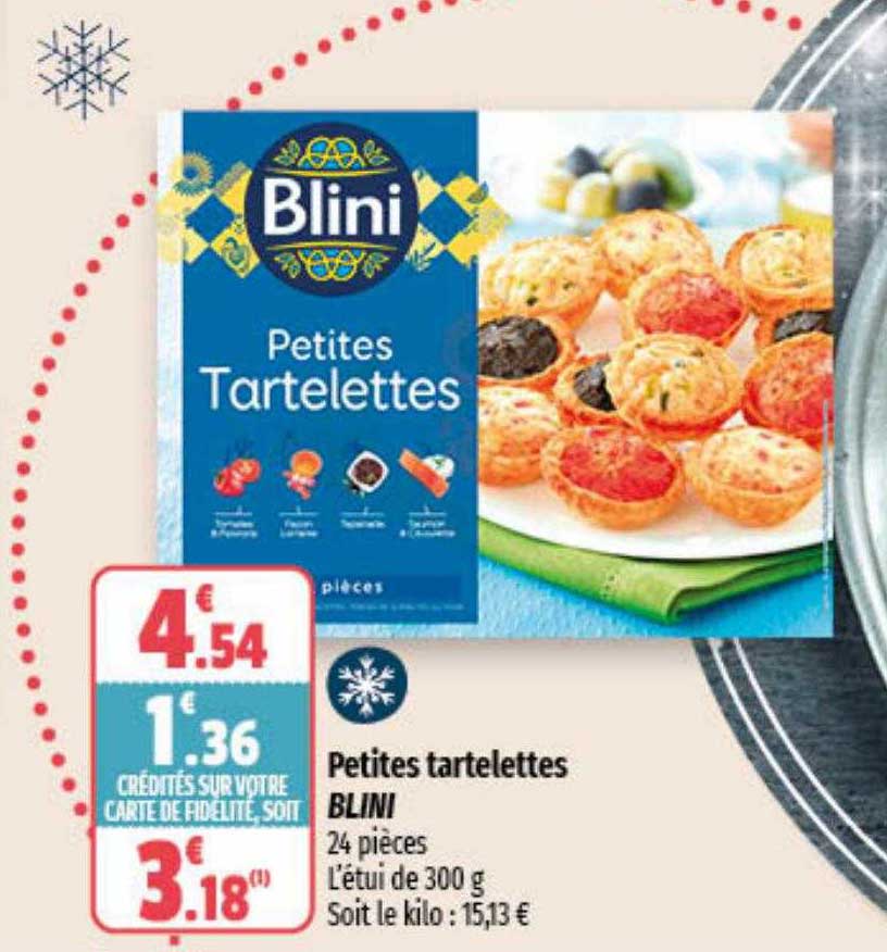petites tartelettes blini