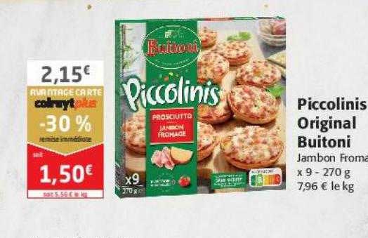 Piccolinis Original Buitoni