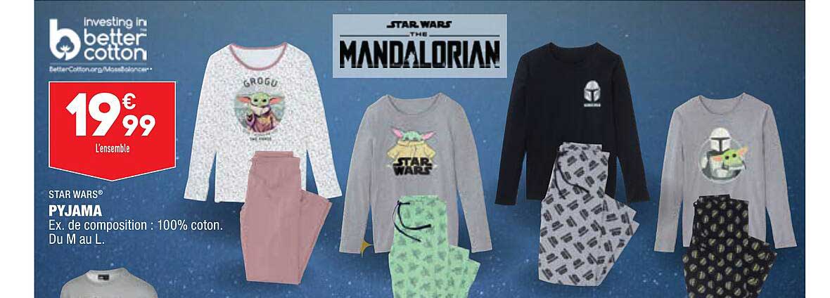 pyjama star wars