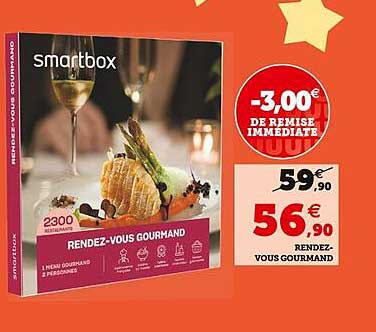 rendez-vous gourmand smartbox