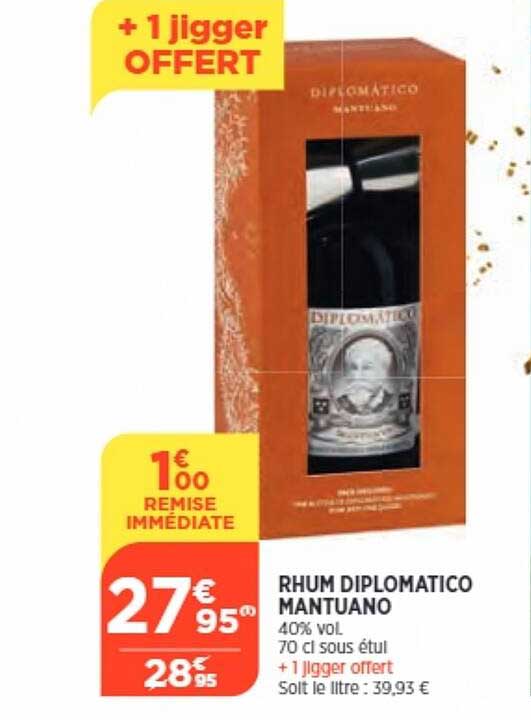 Rhum Diplomatico Mantuano