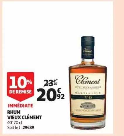 Rhum Vieux Clément
