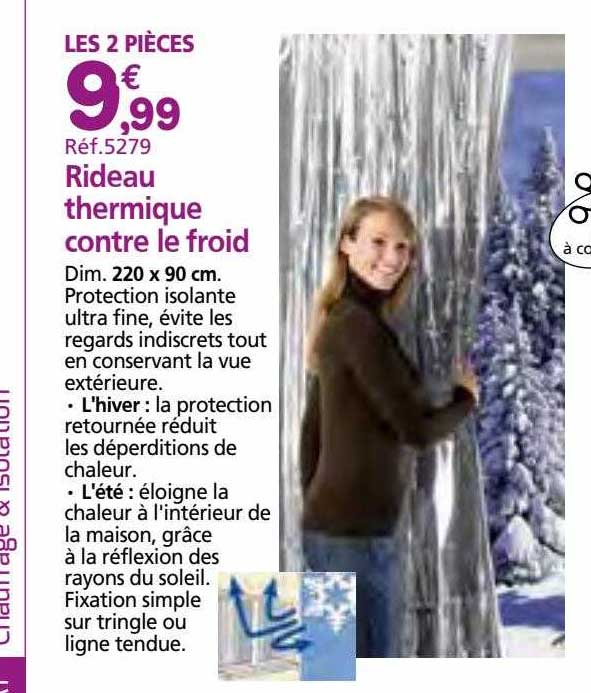 Rideau Thermique Contre Le Froid