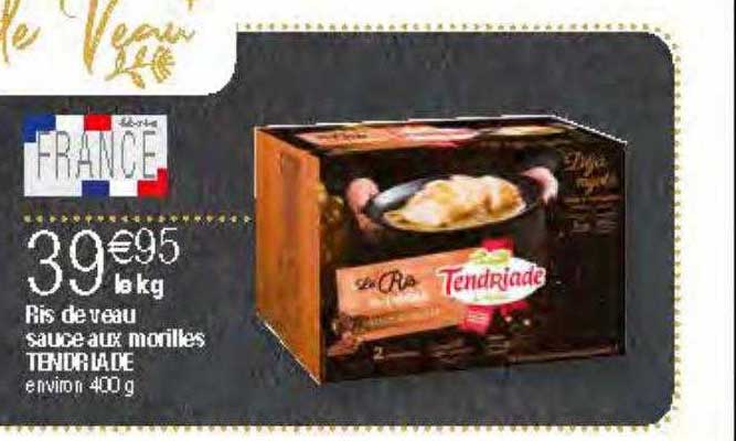 Ris De Veau Sauce Aux Morilles Tendriade