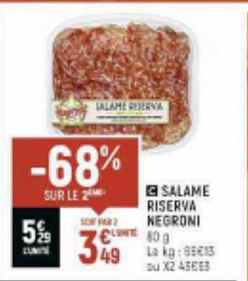 salame riserva negroni