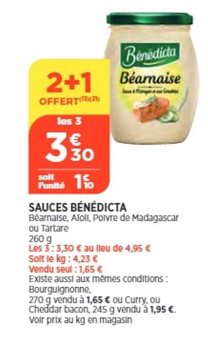 Sauces Bénédicta