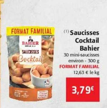 Saucisses Cocktail Bahier