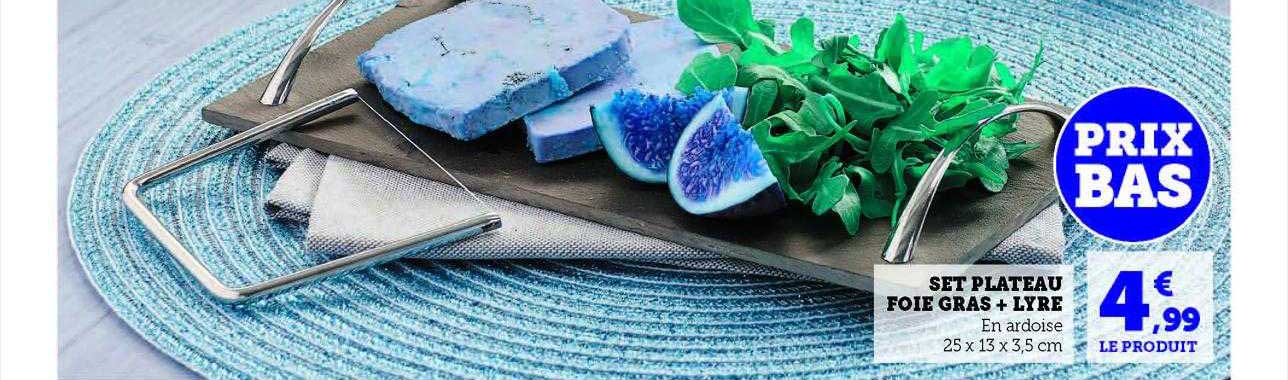 set plateau foie gras + lyré