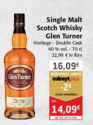 single malt scotch whisky glen turner