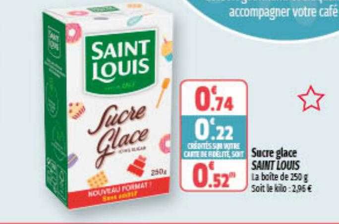 Sucre Glace Saint Louis
