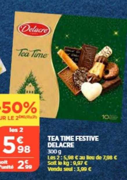 Tea Time Festive Delacre