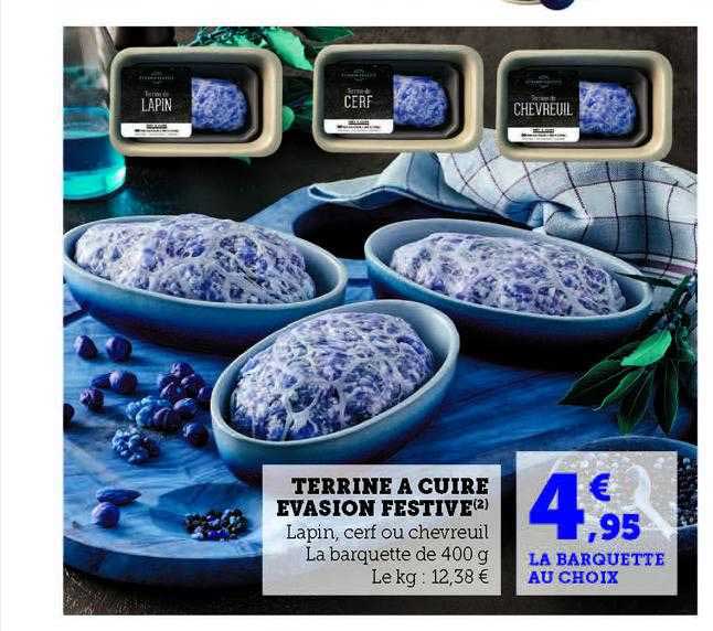 terrine à cuire évasion festive