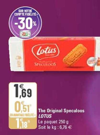 The Original Speculoos Lotus