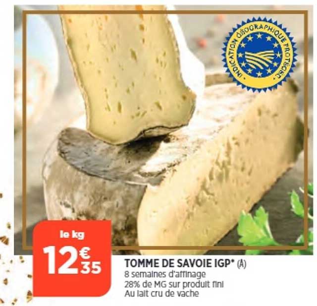 Tomme De Savoie Igp