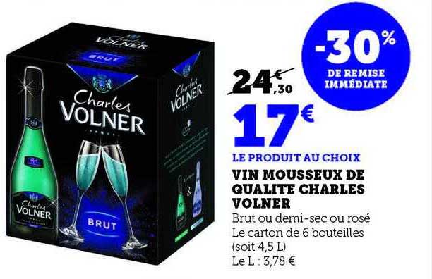 vin mousseux de gualité charles volner