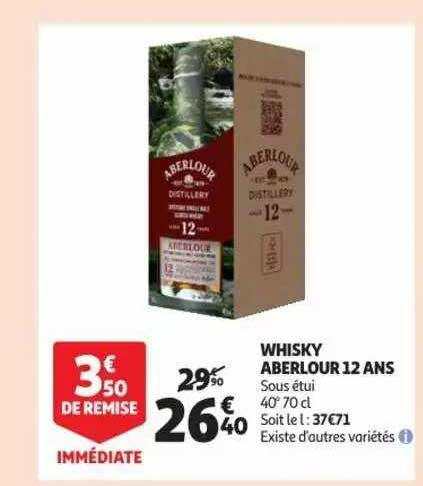 whisky aberlour 12 ans