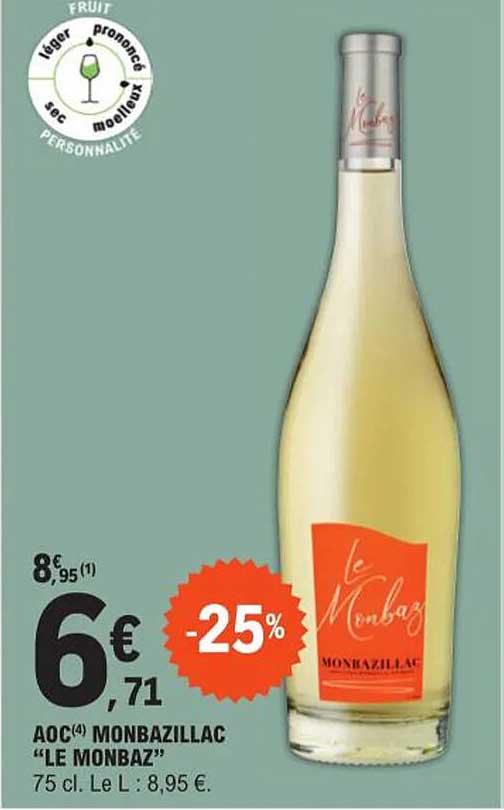 Aoc Monbazillac "le Monbaz"