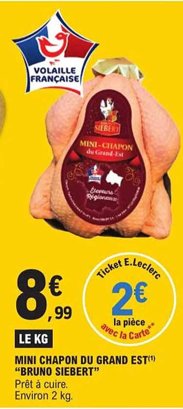 mini chapon du grand est "bruno siebert"