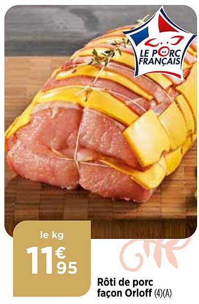 rôti de porc façon orloff
