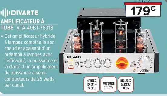 amplificateur à tube divarte