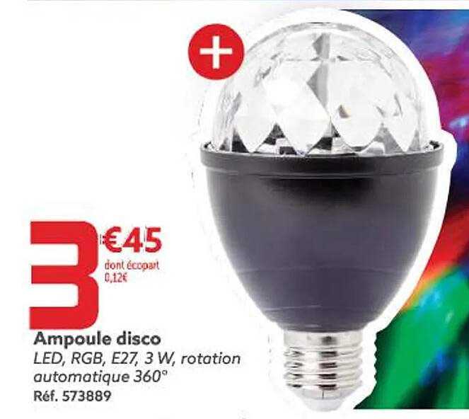 ampoule disco