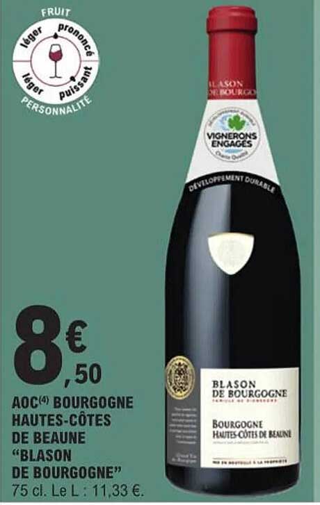 aoc bourgogne hautes-côtes de beaume "blason de bourgogne"