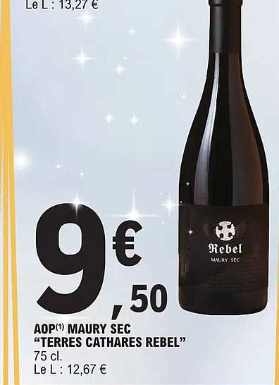 aop maury sec "terres cathares rebel"